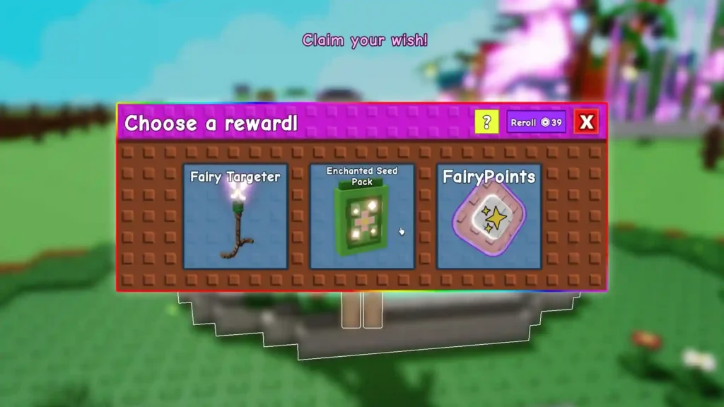 enchanted seed pack grow a garden