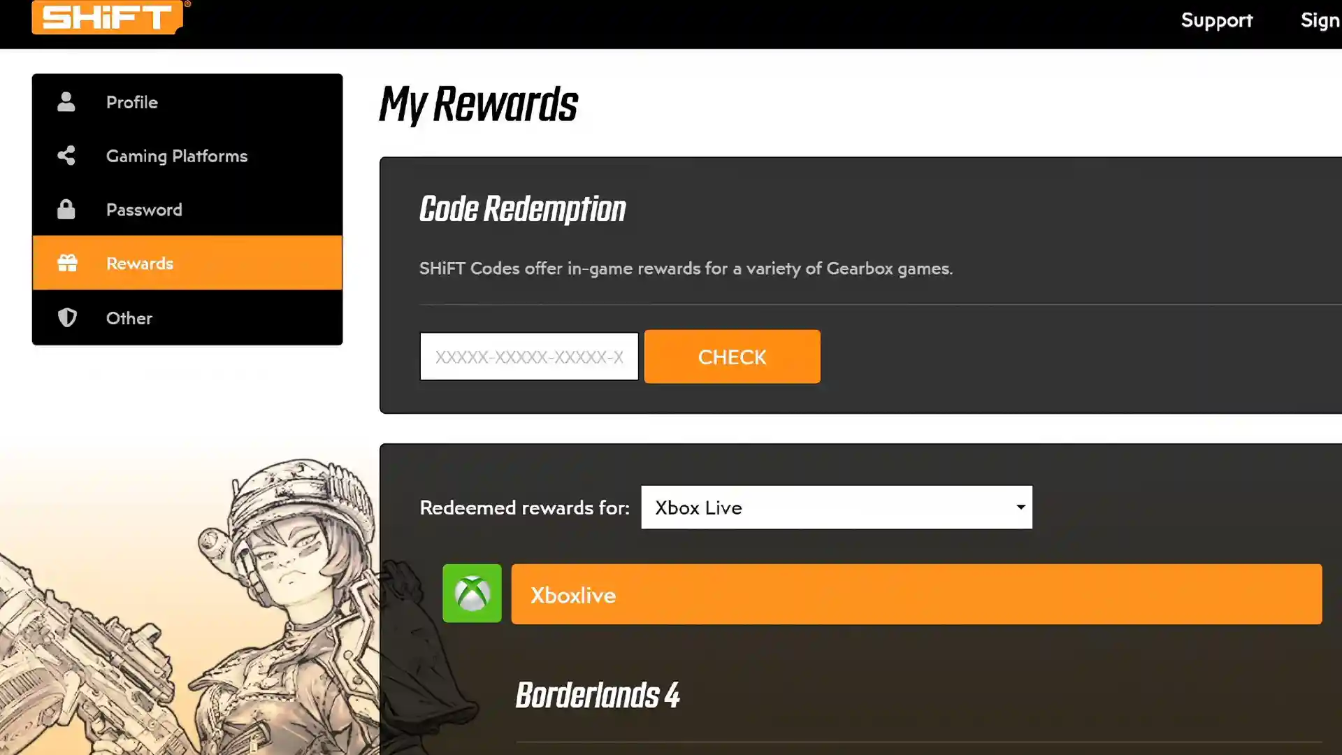 how to redeem bl4 shift codes