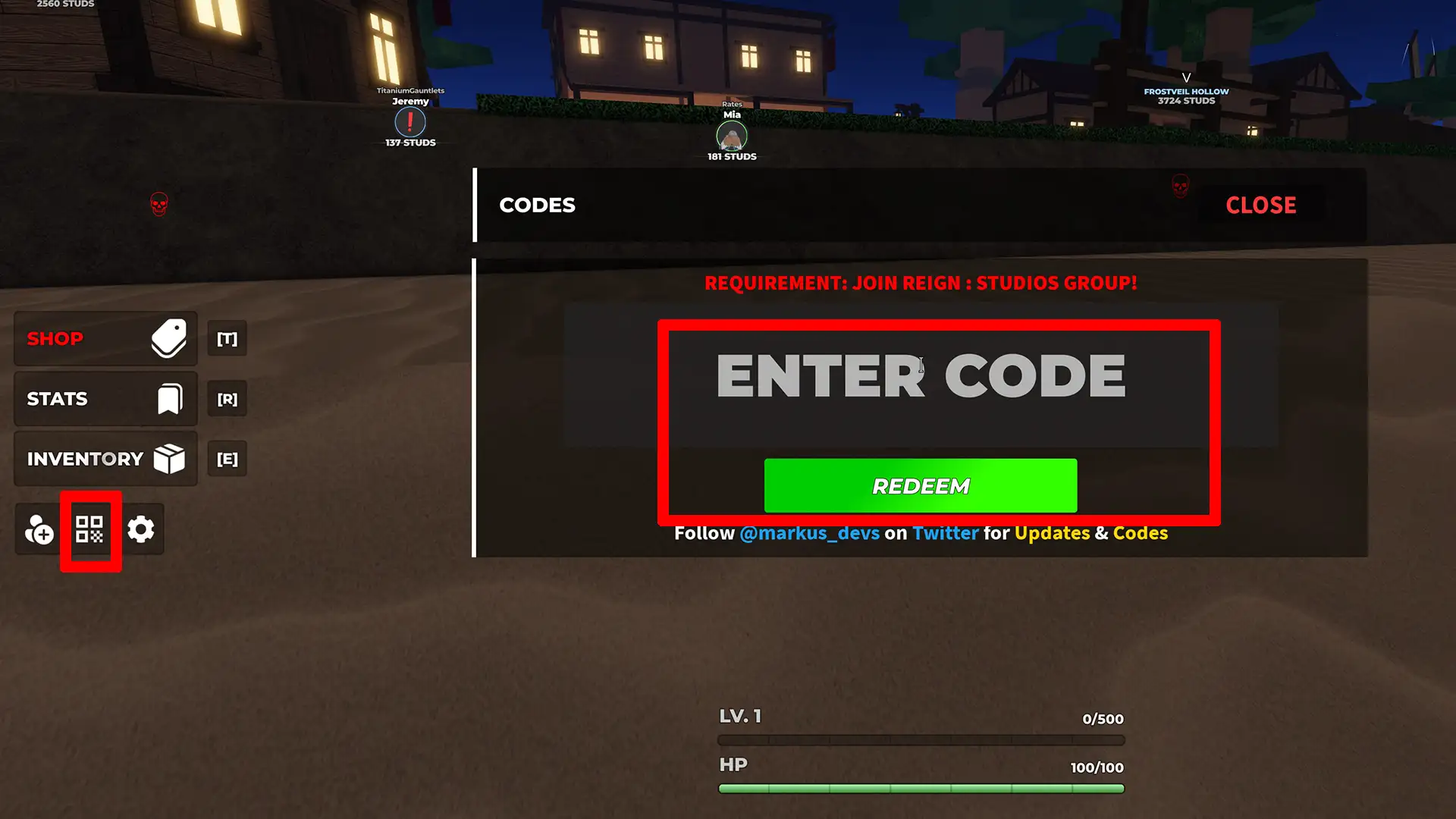 redeeming enchanted codes