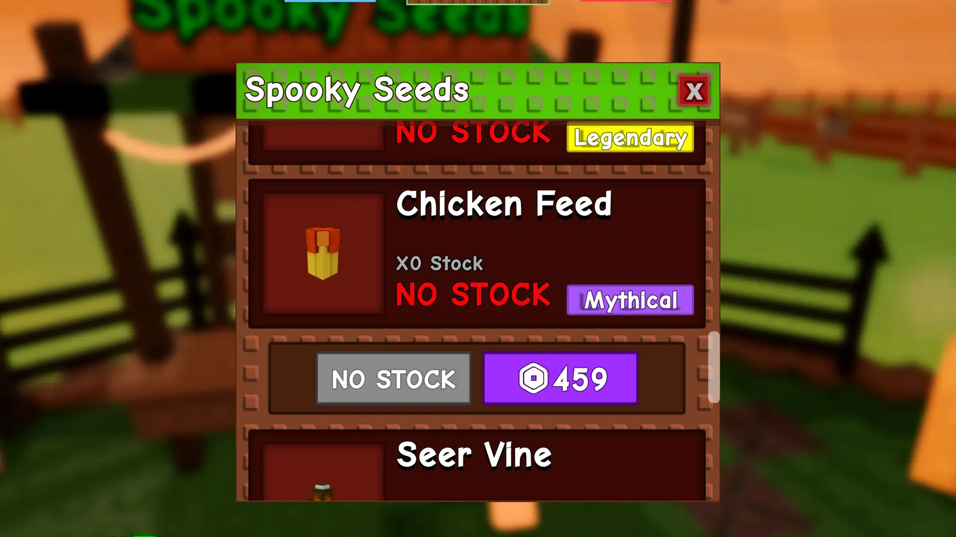 chicken feed grow garden