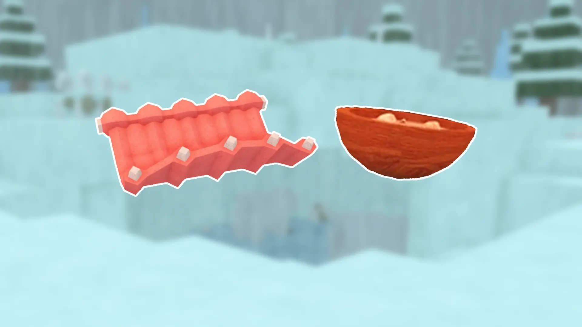 food to tame polar bear