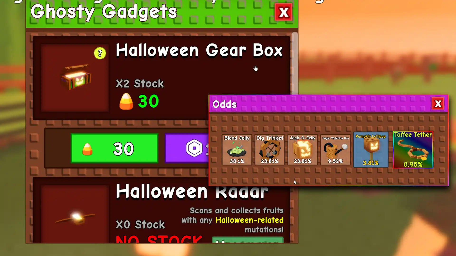 gear box drops