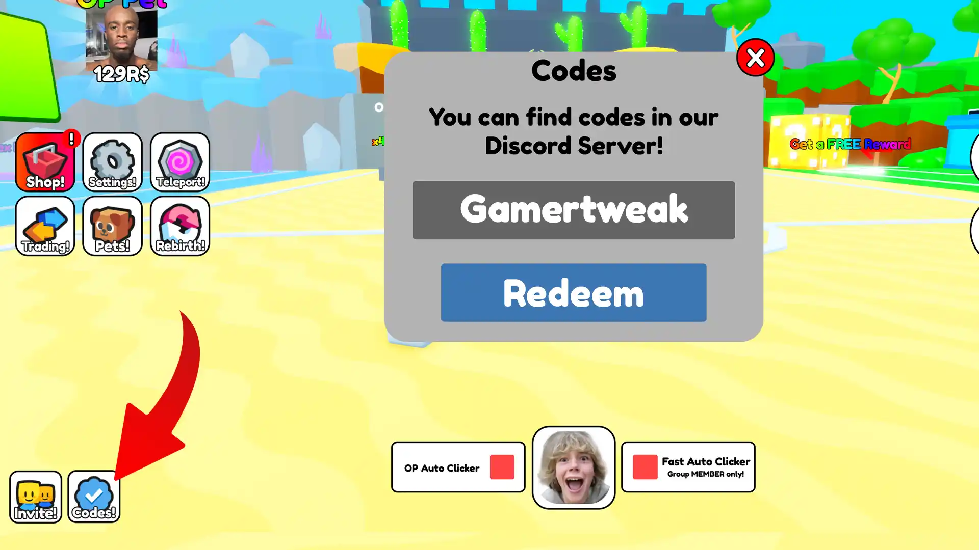 how to redeem 67 codes