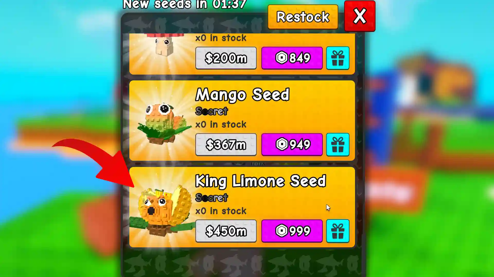 king limone seed