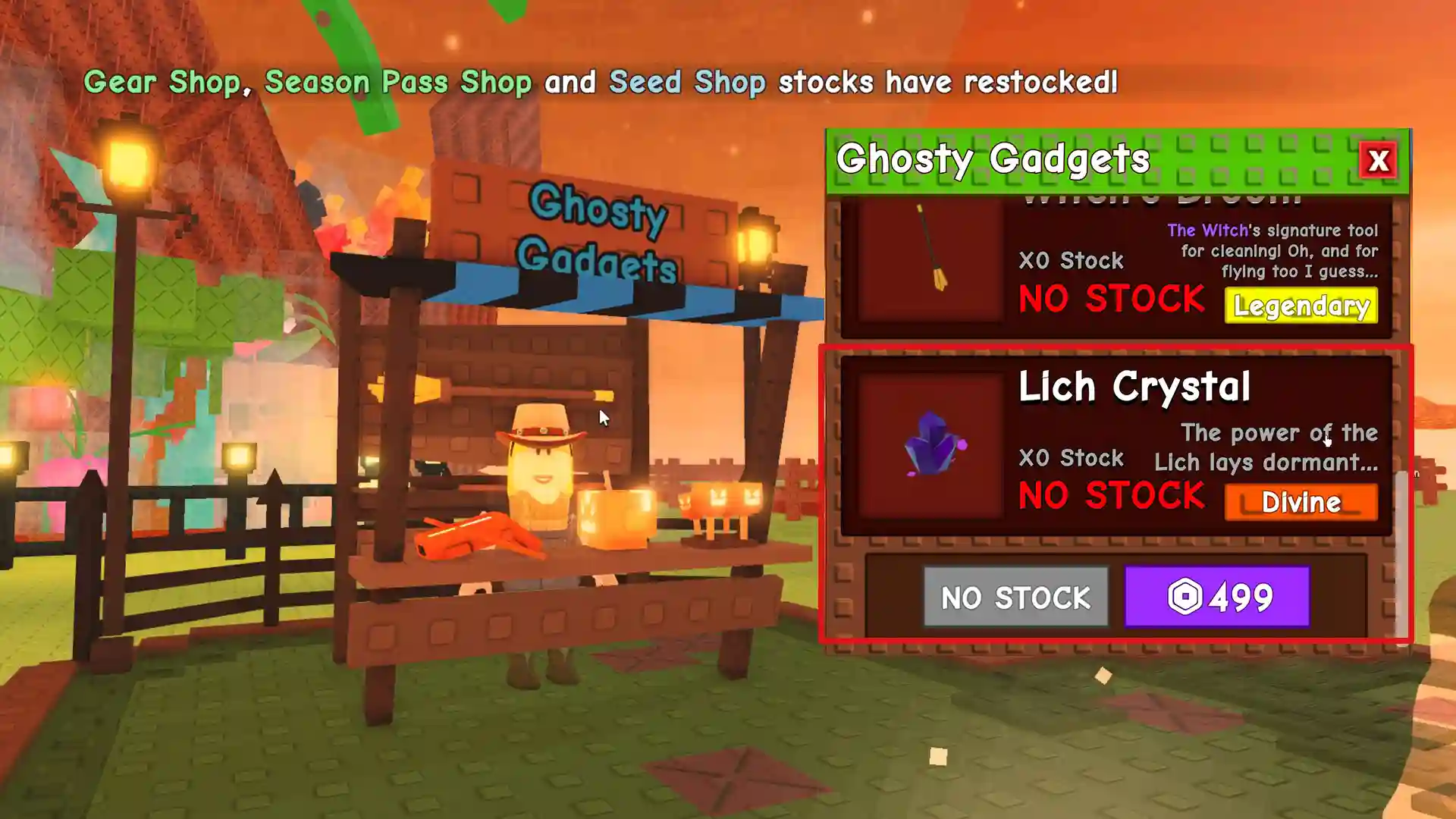 lich crystal gear