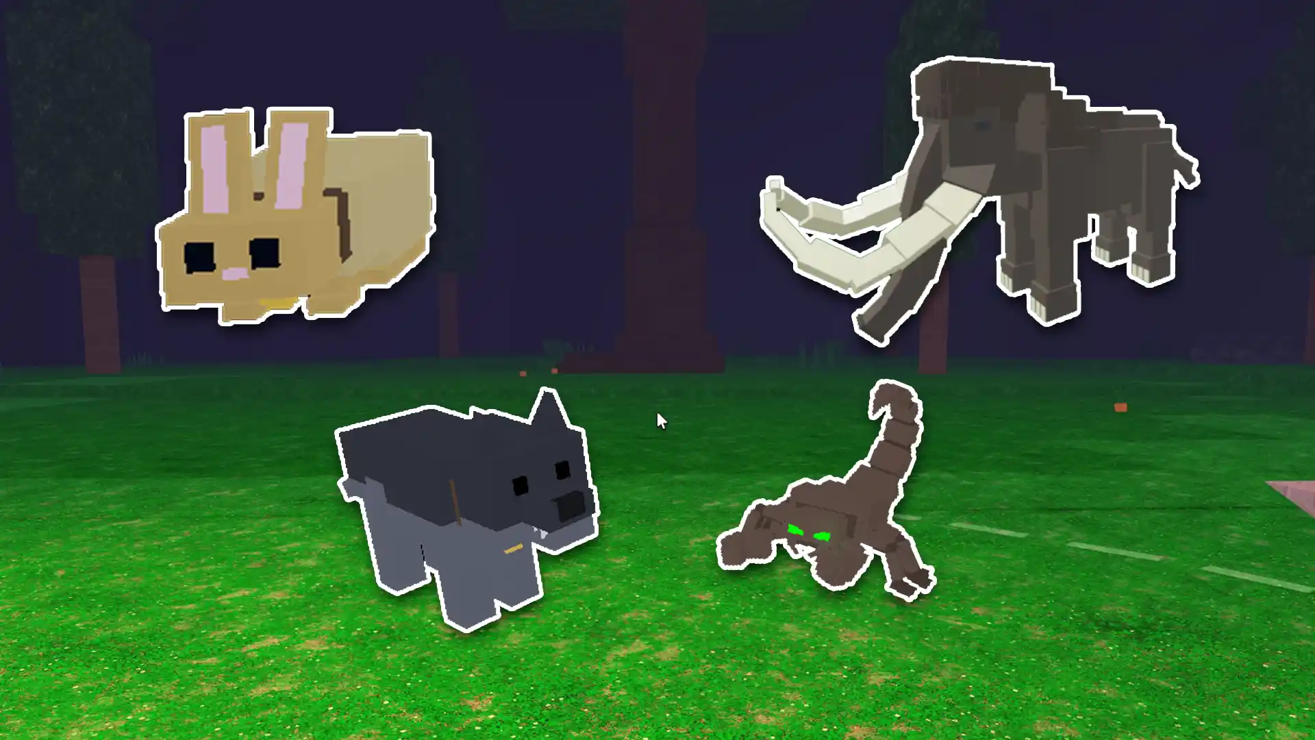 tamed animals 99 nights