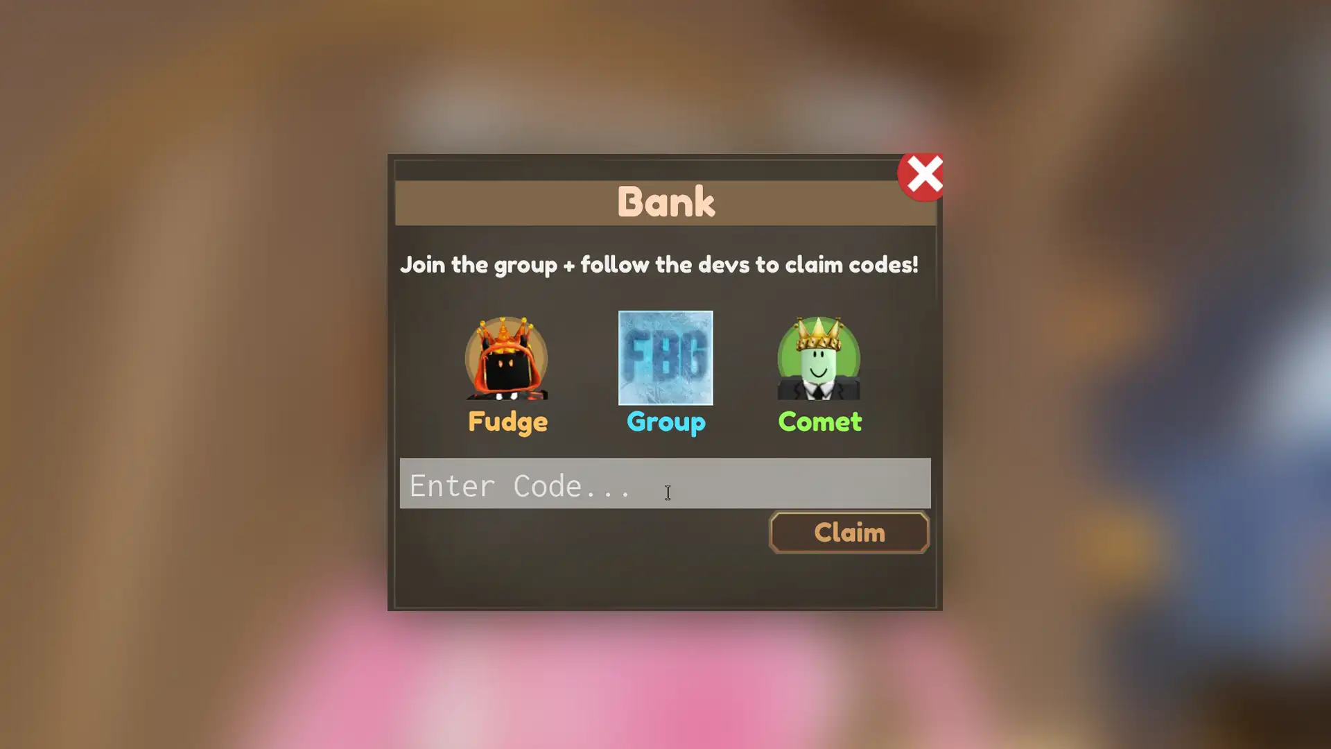 redeem codes in pixel blade roblox