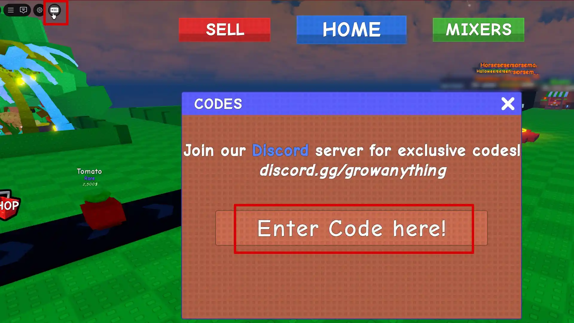 redeem grow anything codes