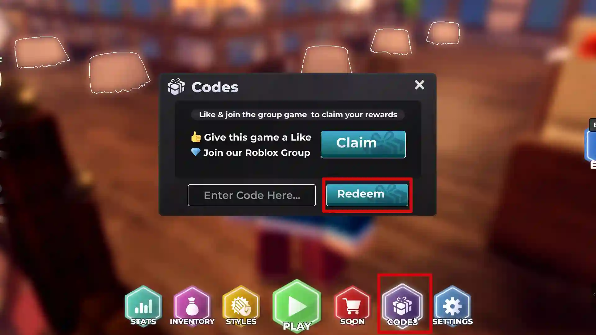 redeem slap codes roblox