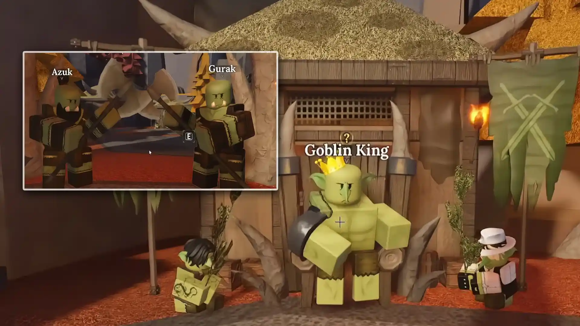 Goblin king quests the forge