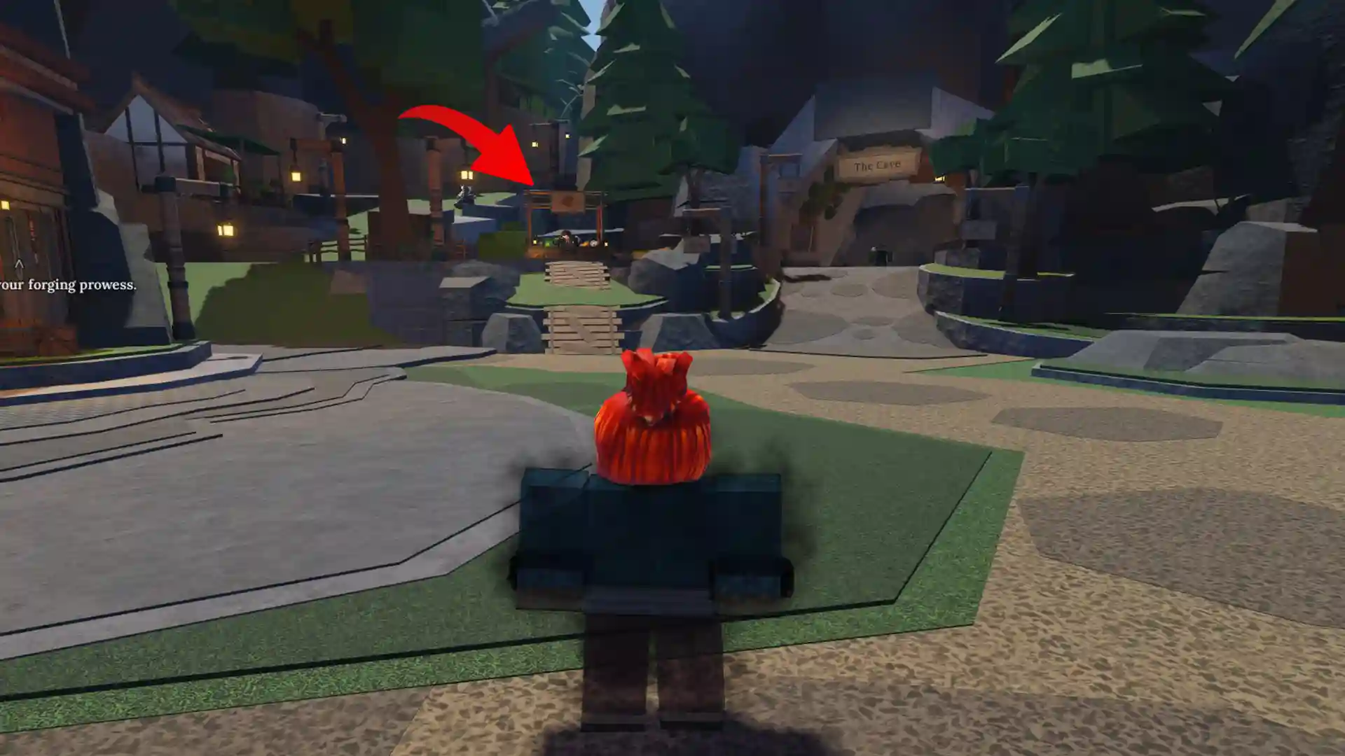 greedy cey location the forge