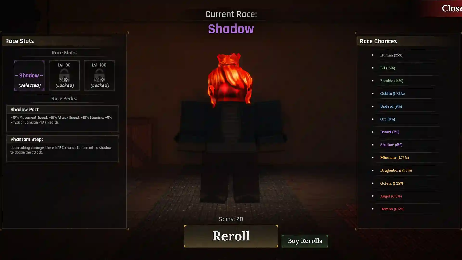 race details and odds