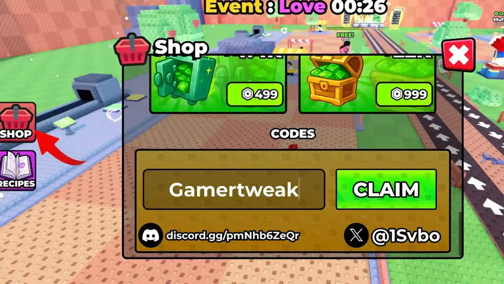 Craft Anime Codes redeem