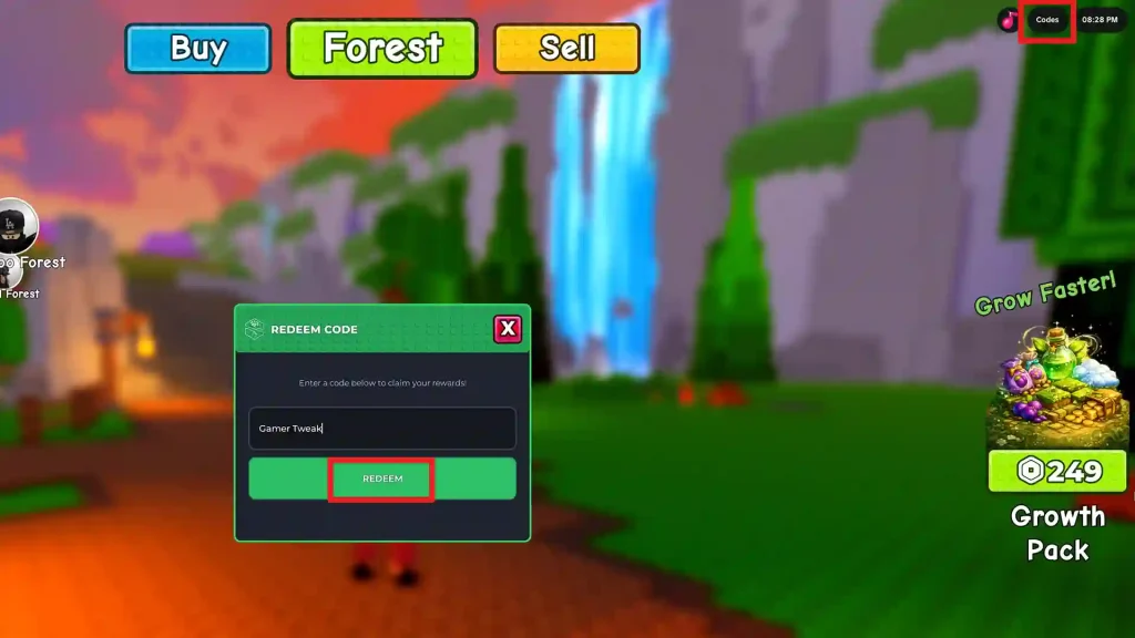 Superforest Roblox Codes Redeem