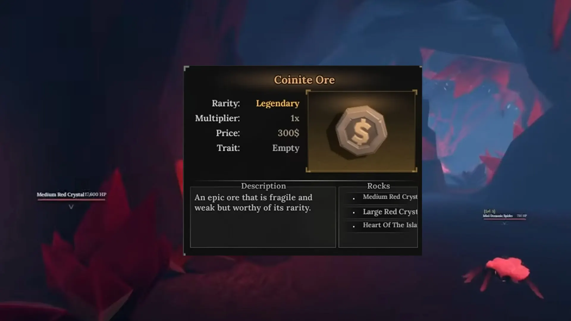 coinite ore the forge