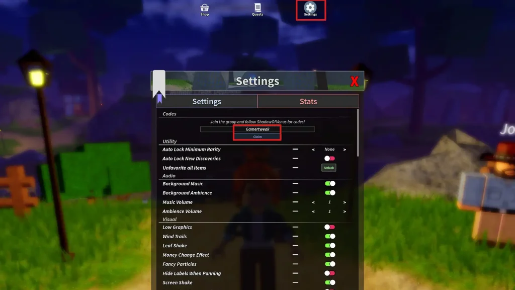 redeem Prospecting codes roblox