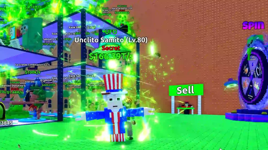 ufo secret brainrot from lucky block escape tsunami brainrot