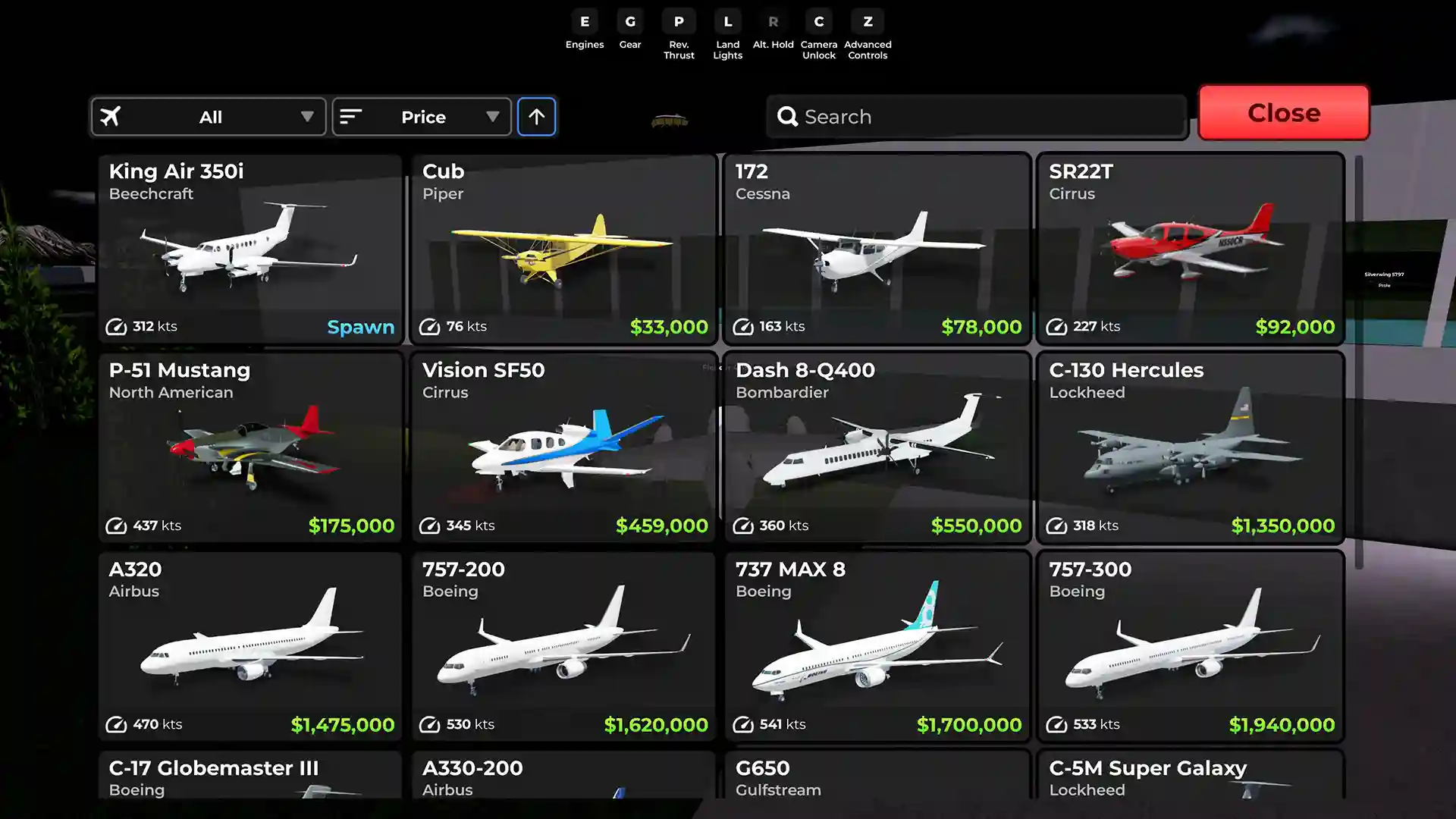 Flight World Codes (February 2026)