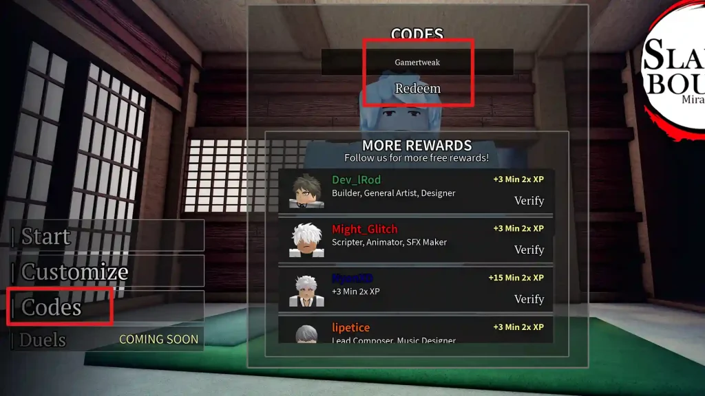 how to redeem slayerbound codes