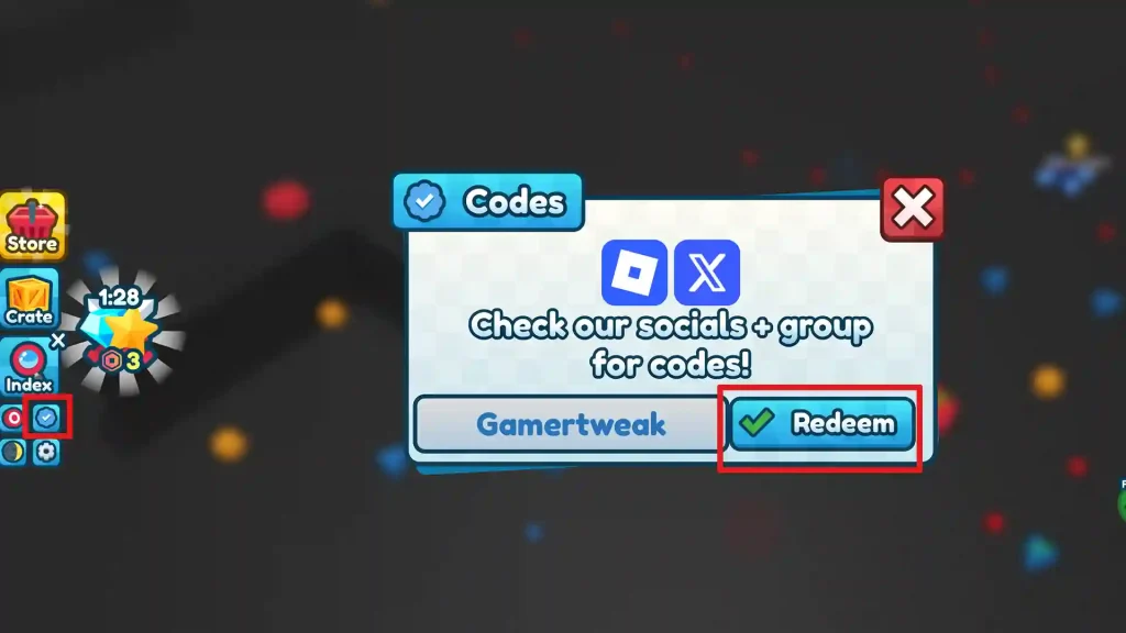 how to redeem tank game roblox codes