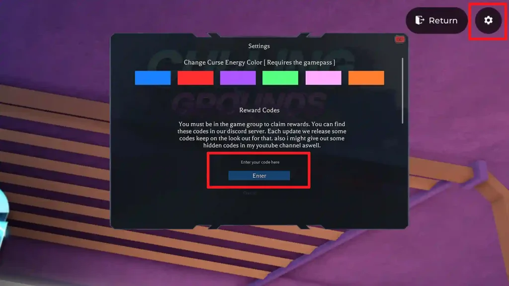 culling grounds codes redeem