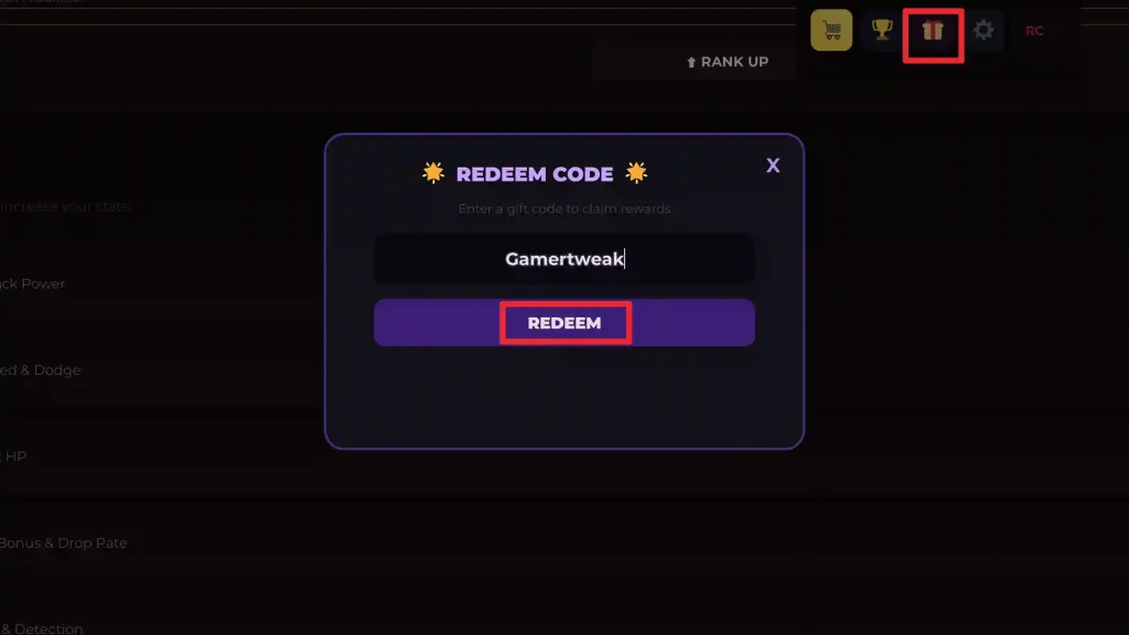 ghoul incremental codes redeem