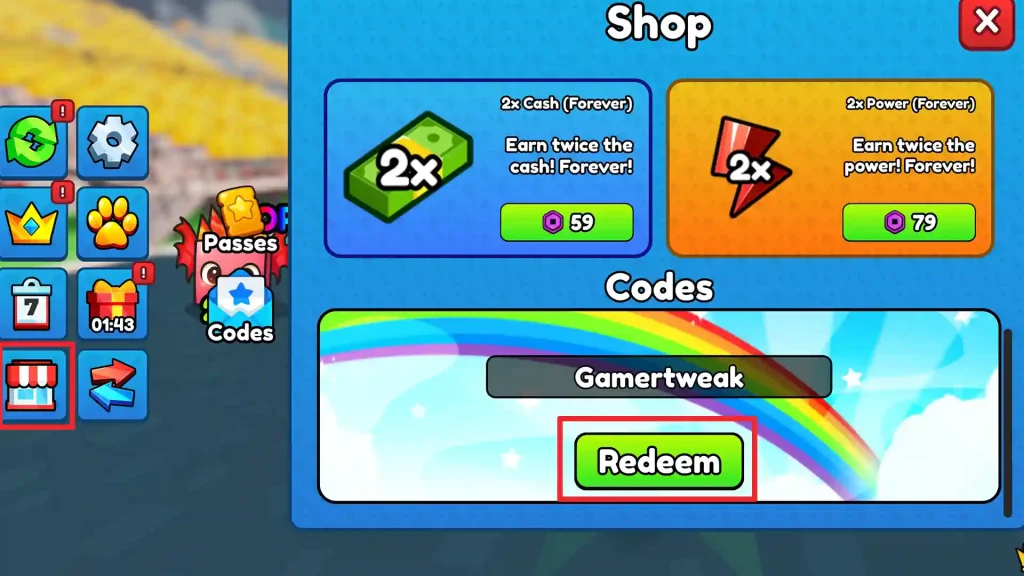 staff training codes redeem