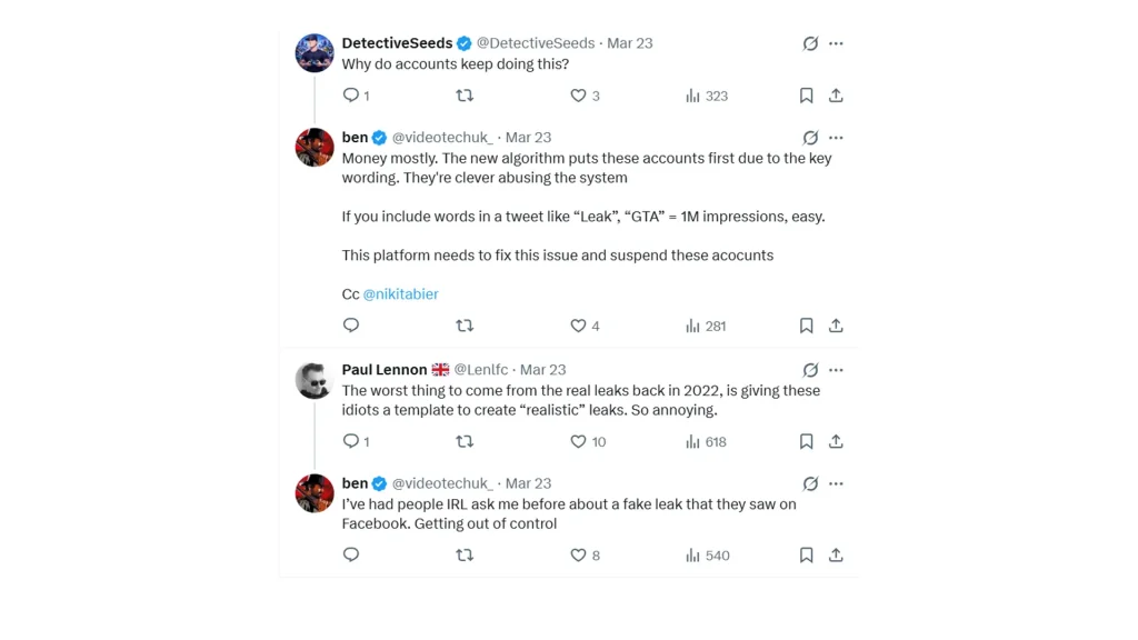 videotechuk response on gta 6 leak videos