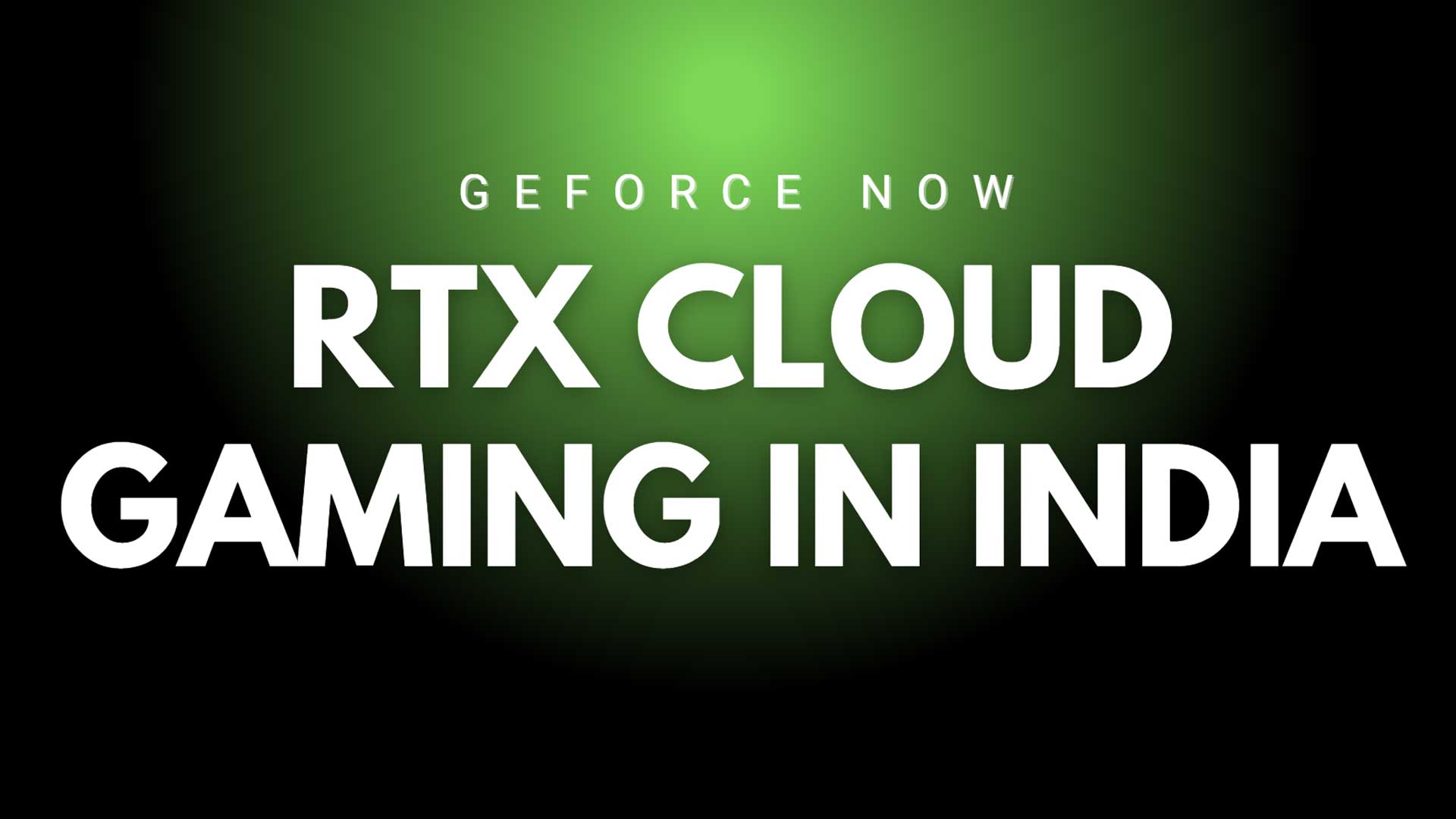 GeForce Now Test