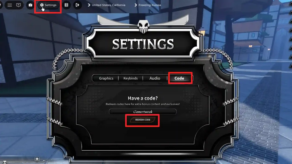 paradox codes a bleach game redeem