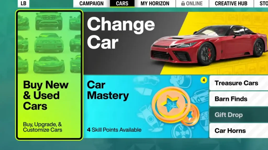 buy cars forza horizon 6
