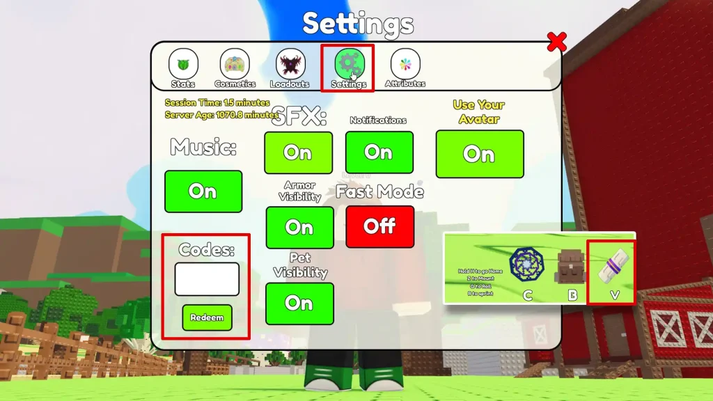 The Cul De Sac Codes Redeem steps