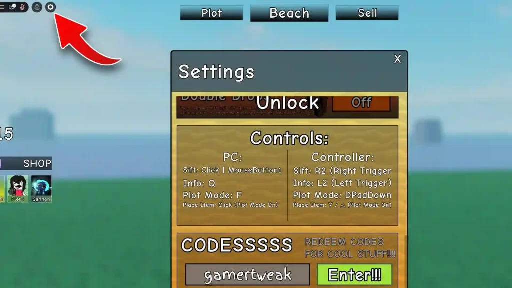 sift codes roblox