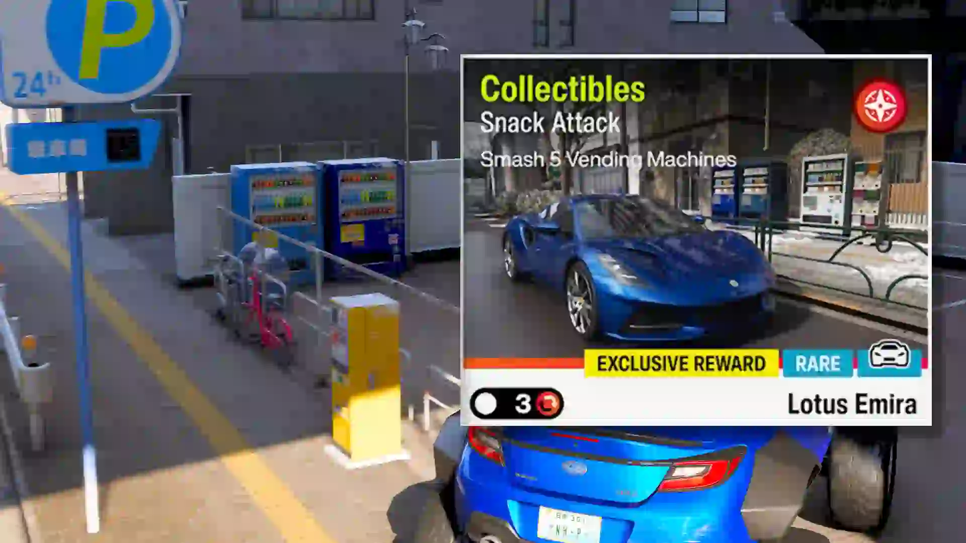 Forza Horizon 6 Vending Machines Location (Snack Attack)