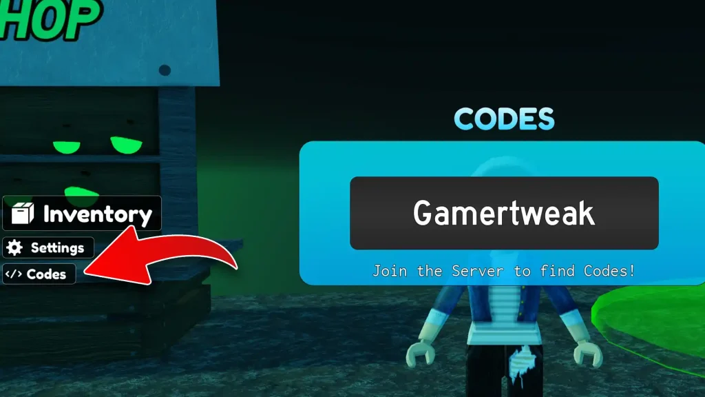 Aura Monster Simulator Codes Redeem steps