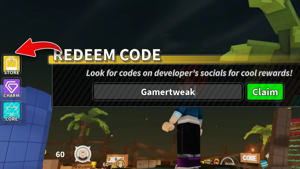 zombie island codes redeem