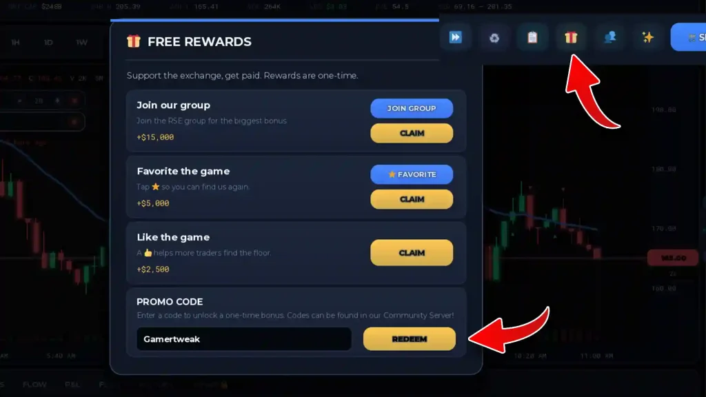 Roblox Stock Exchange 2 codes redeem