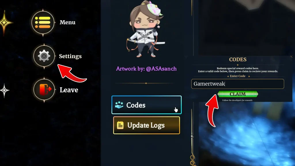 Dungeon Looter Codes roblox redeem